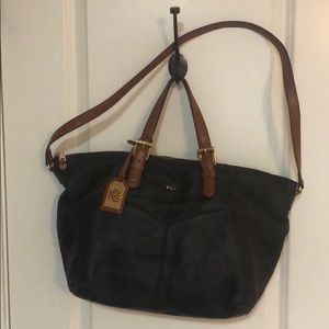 Lauren Ralph Lauren black tote